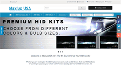 Desktop Screenshot of maxluxusa.net