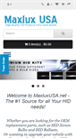 Mobile Screenshot of maxluxusa.net